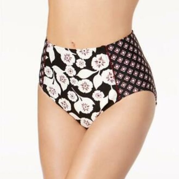 NWOT KATE SPADE New York Women's Aliso Beach High-Waist Bikini Bottom Size S - Picture 1 of 6